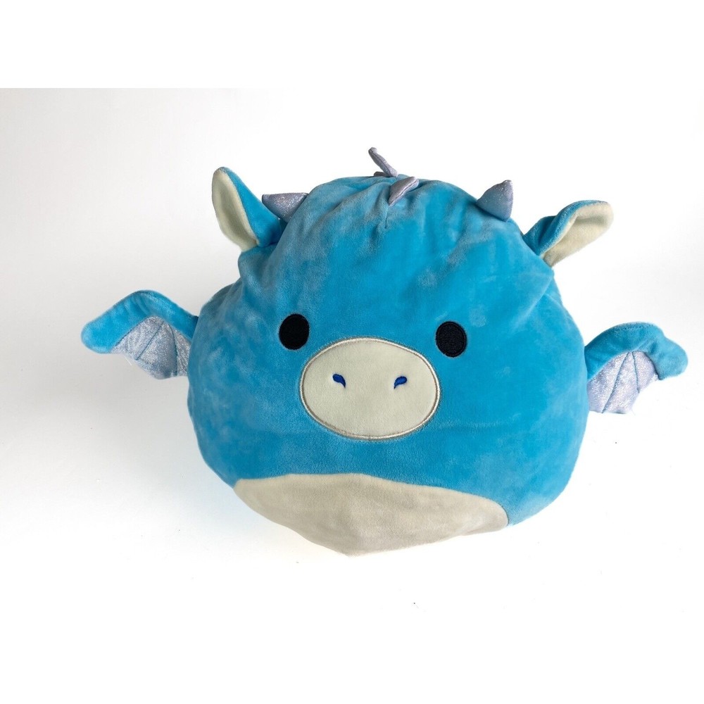Blue Dragon Rainbow Unicorn Flipamallow Squishmallow Flip A Mallow Plush